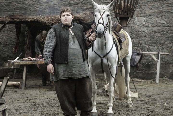 Sam Coleman as young Hodor.