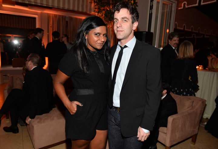 Mindy Kaling and B.J. Novak.