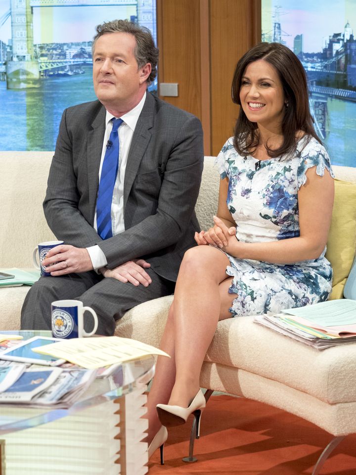 <strong>Piers Morgan and Susanna Reid</strong>
