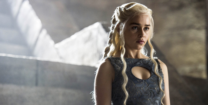 Emilia Clarke stars in 'Game of Thrones'