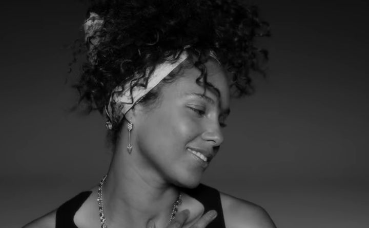 Alicia Keys in her music video for her new single, "In Common."