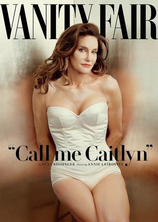 <strong>Caitlyn revealed herself to the world in a photo-shoot with Vanity Fair magazine</strong>