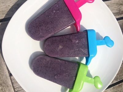 Homemade Healthy Ice Pops