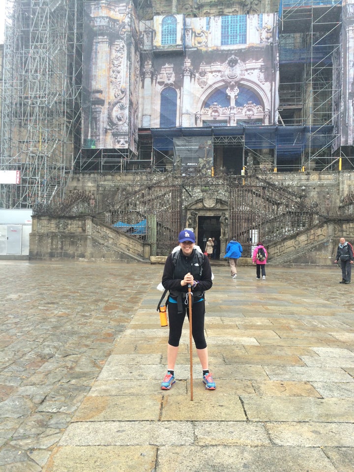 Finished El Camino de Santiago<br>Spain 2015