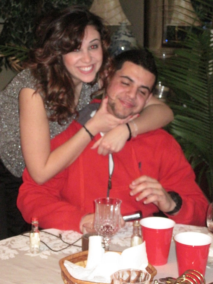 My brother and I on my 21st birthday. February 2010.