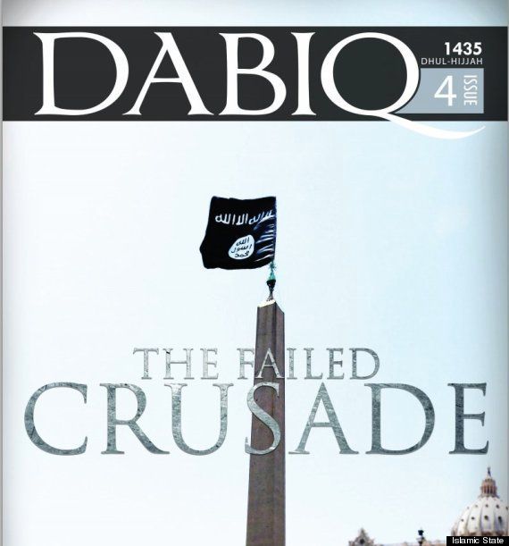 Islamic State's magazine.