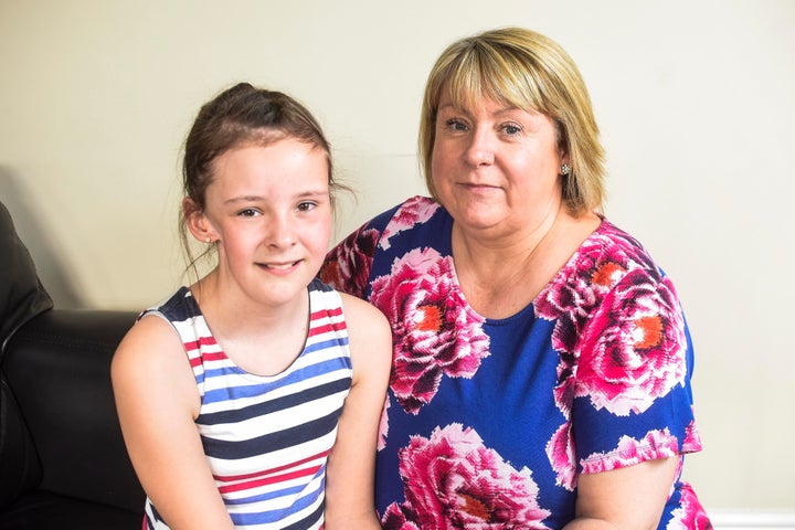 Tracey Payton and her daughter Emma.