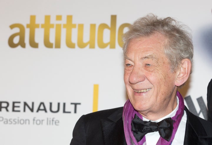 Sir Ian McKellen offered his support to the young activists