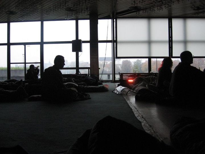 Robert Rich's Sleep Concert at Unsound Music Festival in Krakow, Poland, in 2013.
