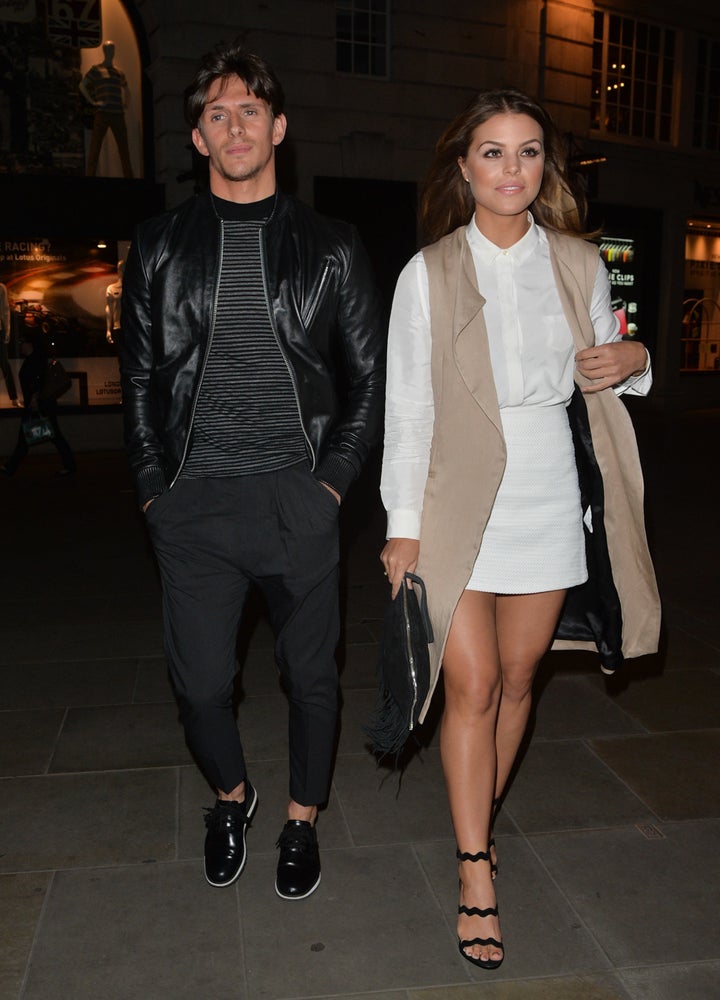 <strong>Jake with ex-girlfriend Chloe Lewis</strong>
