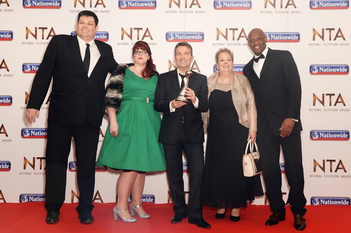 Anne at the NTAs in January