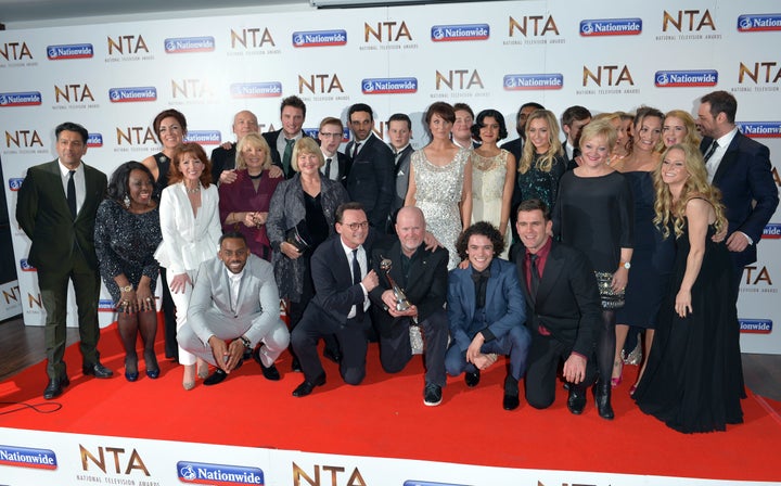 <strong>The 'EastEnders' cast</strong>
