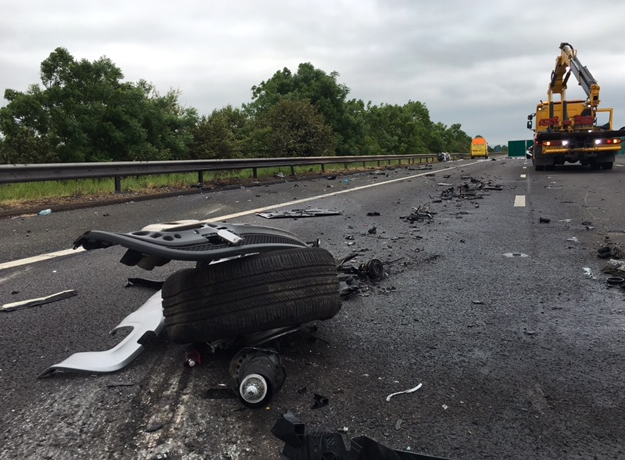 <strong>Two people died in the crash</strong>
