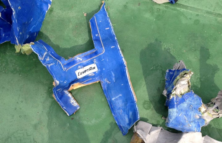 The search for the crashed EgyptAir plane has been refocused after a French vessel detected a signal from one of the black bo