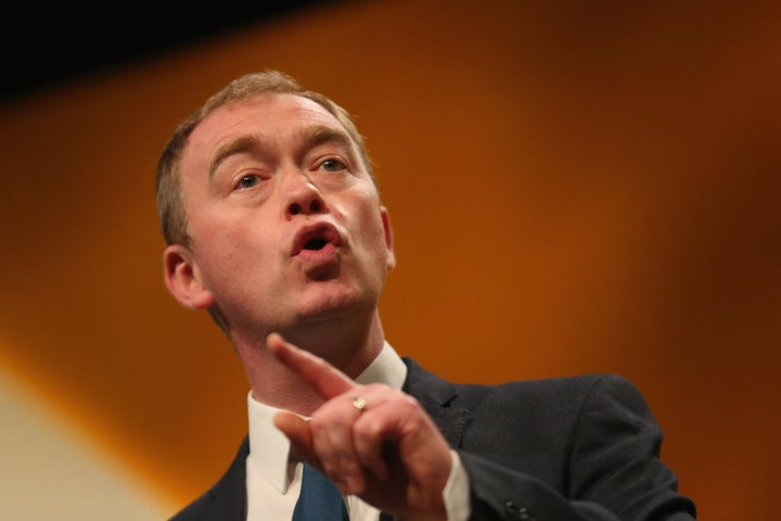 <strong>Lib Dem leader Tim Farron has said Brexit would mean higher prices and lower pay</strong>