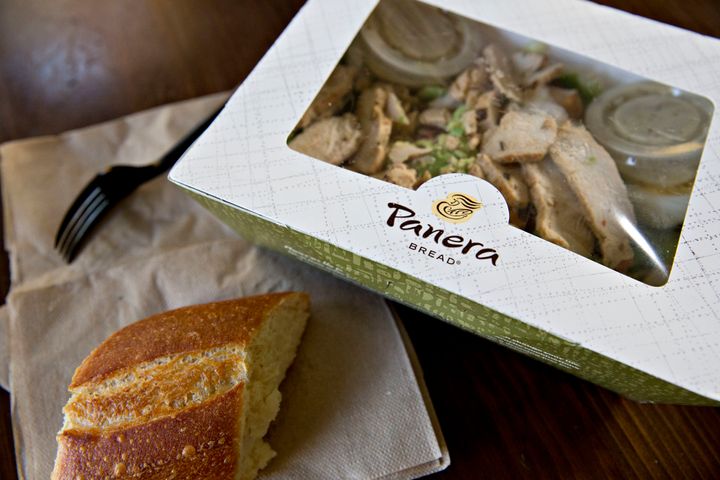 Food at fast casual restaurants like Panera and Chipotle contains more calories on average than meals at fast food restaurants.