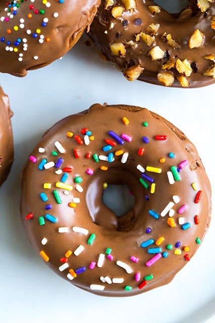 Baked Mini Donuts with Cinnamon Sugar - Cooking Classy