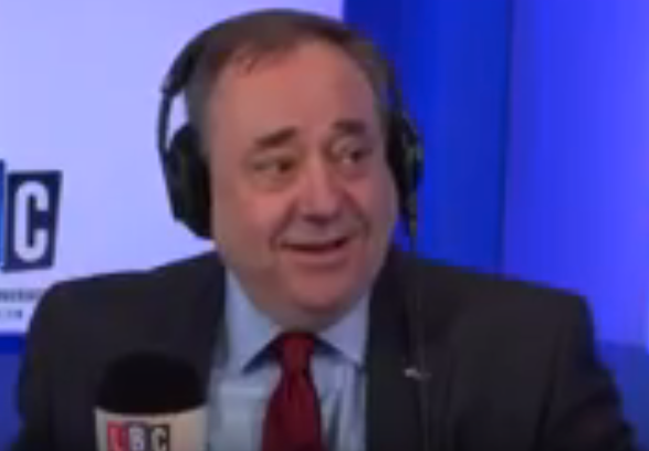 He sparred with Alex Salmond on Thursday