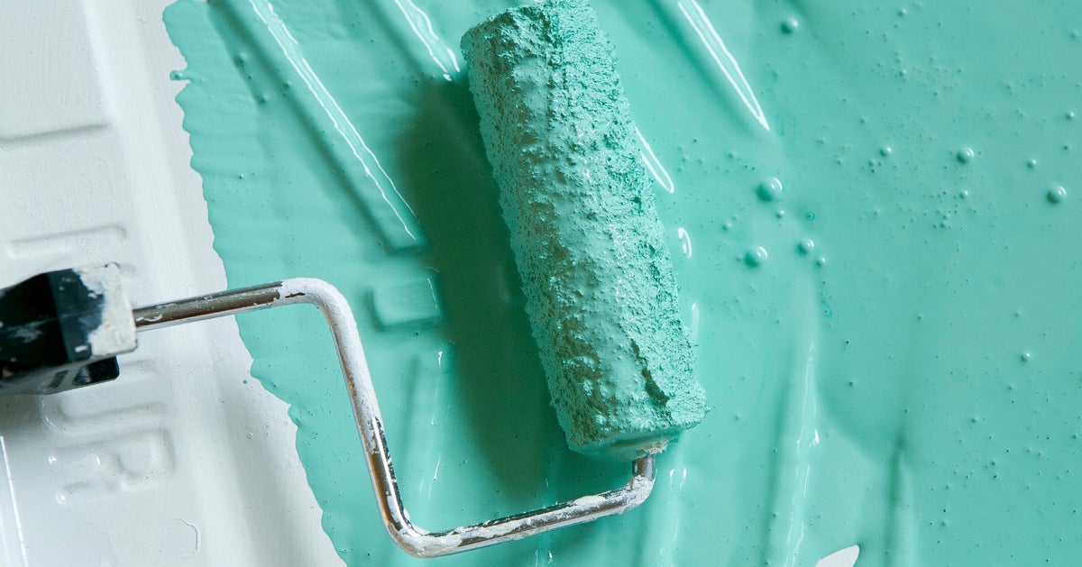 A Simple Storage Hack That Keeps Used Paint Rollers From Drying Out