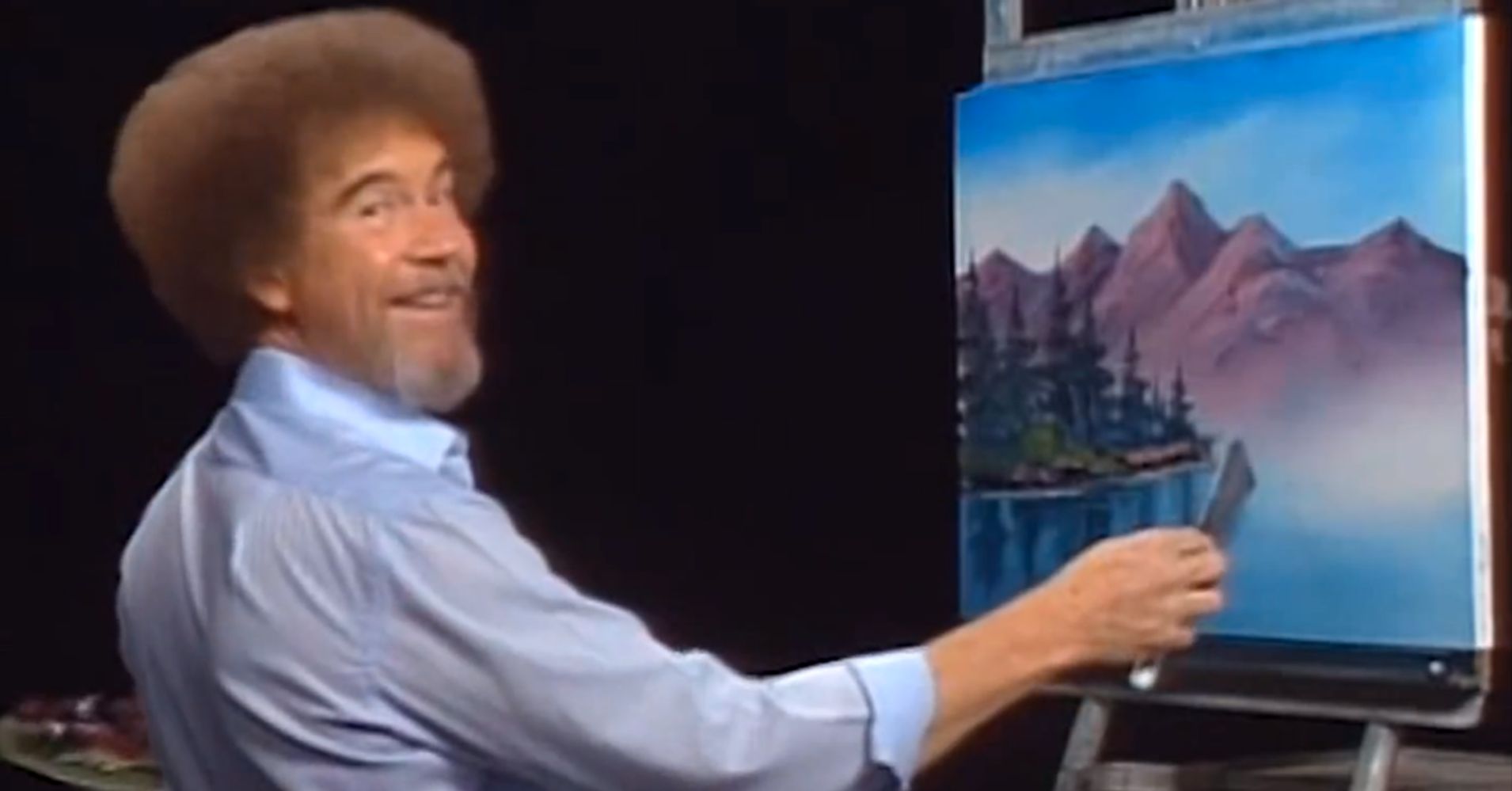 You Can Relax Now, Because Netflix Is Streaming Bob Ross | HuffPost