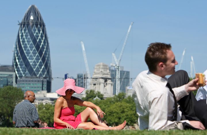<strong>Temperatures in London are set to reach 25C this weekend </strong>