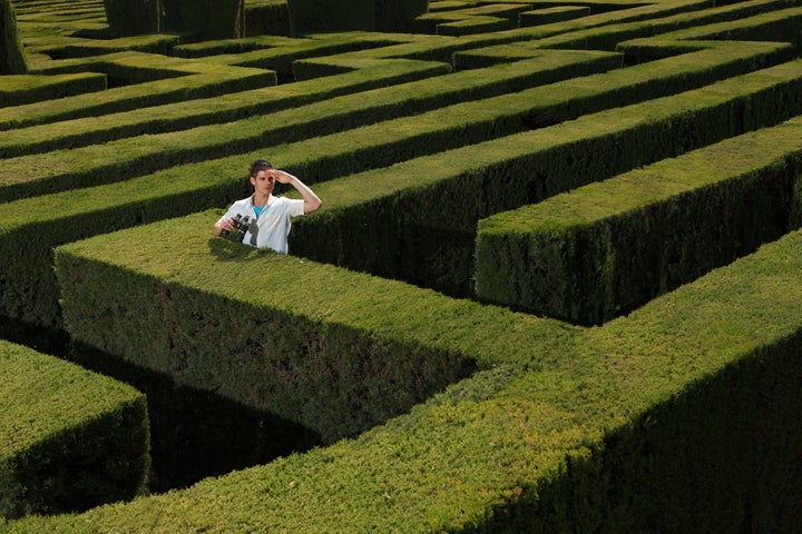 How to escape the maze? Maybe INTUITION can help!