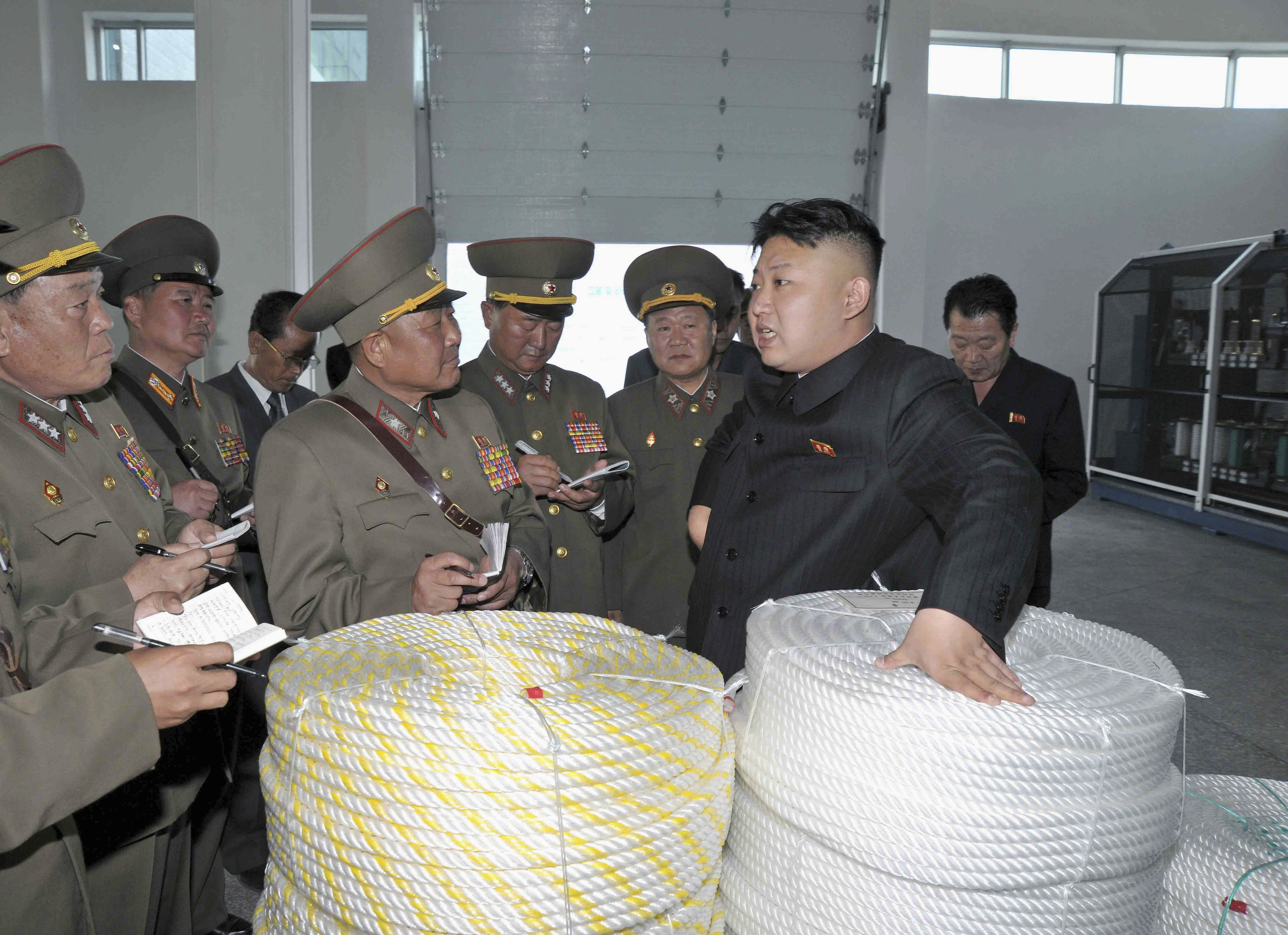 These 15 Photos Show Kim Jong Un Really Excited About Inspecting Things ...