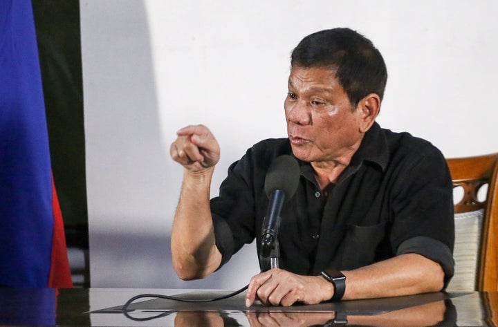 “You idiots do not threaten me,” Rodrigo Duterte, president-elect of the Philippines, told the press on