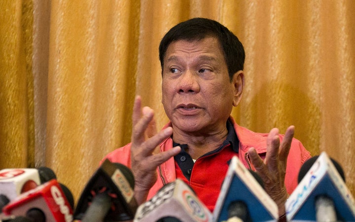 "Just because you're a journalist, you are not exempted from assassination if you are a son of a bitch," Duterte recentl
