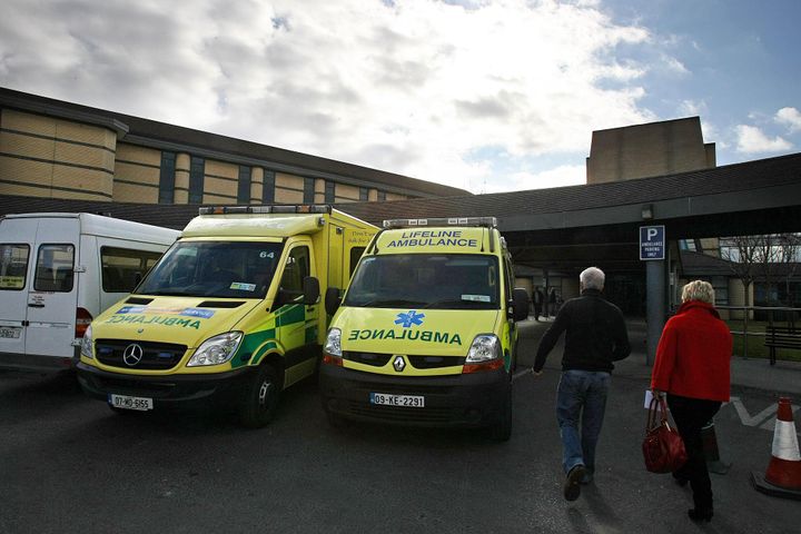 The children were taken to Tallaght Hospital