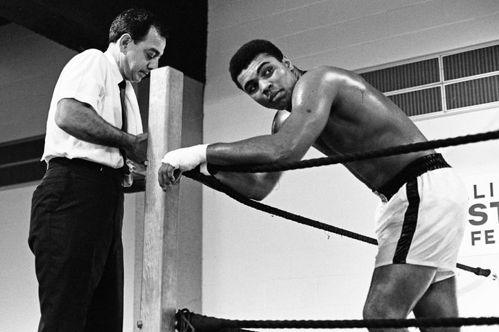 Muhammad Ali was the first boxer to win three titles.
