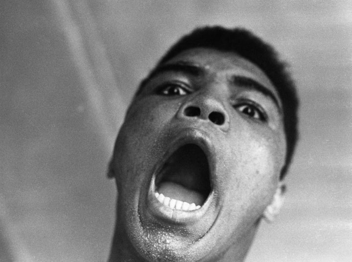 Heavyweight Boxing Champion of the World, Cassius Clay, who later changed his name to Muhammad Ali, in 1964.