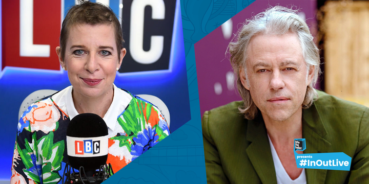 <strong>Publicity material billed both Hopkins and Geldof as panellists in the debate</strong>
