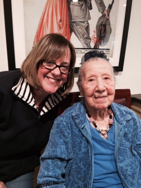 <i>The author with great-aunt Anna, age 104. May 2016.<br><br></i>