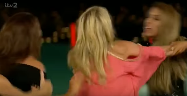 <strong>Things took a physical turn as the row escalated</strong>