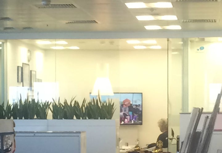 <strong>Sir Bob Geldof remained in a side room during the #InOutLive broadcast</strong>
