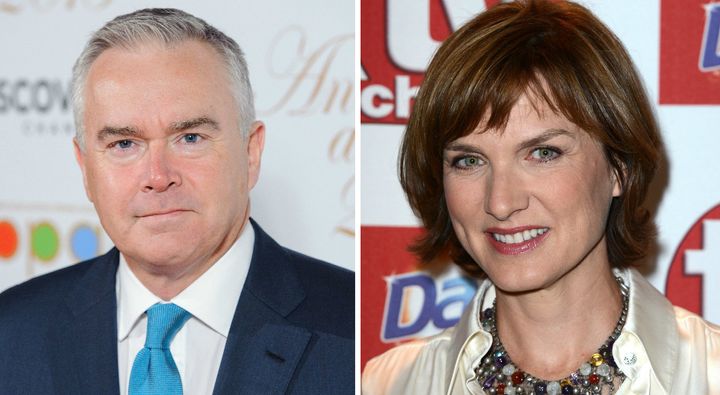 The BBC revealed Huw Edwards and Fiona Bruce were among those targeted