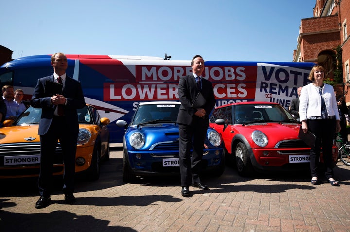 David Cameron, Tim Farron and Harriet Harman listen to Green Party leader Natalie Bennett