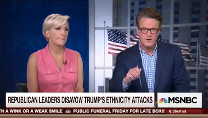 MSNBC's "Morning Joe" hosts Mika Brzezinski and Joe Scarborough