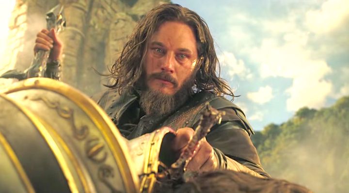 Travis Fimmel plays warrior Anduin Lothar in 'Warcraft: The Beginning'