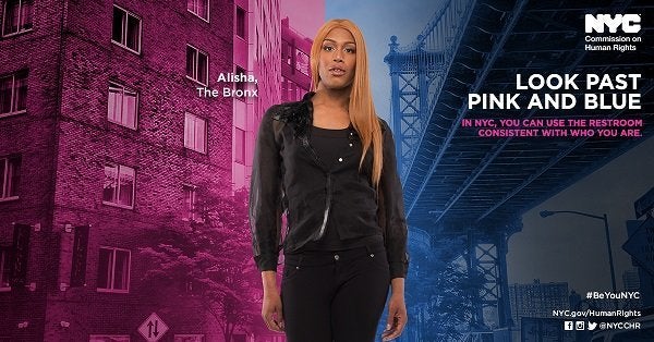 The citywide campaign puts the spotlight on transgender New Yorkers, including Alisha King from the Bronx. 