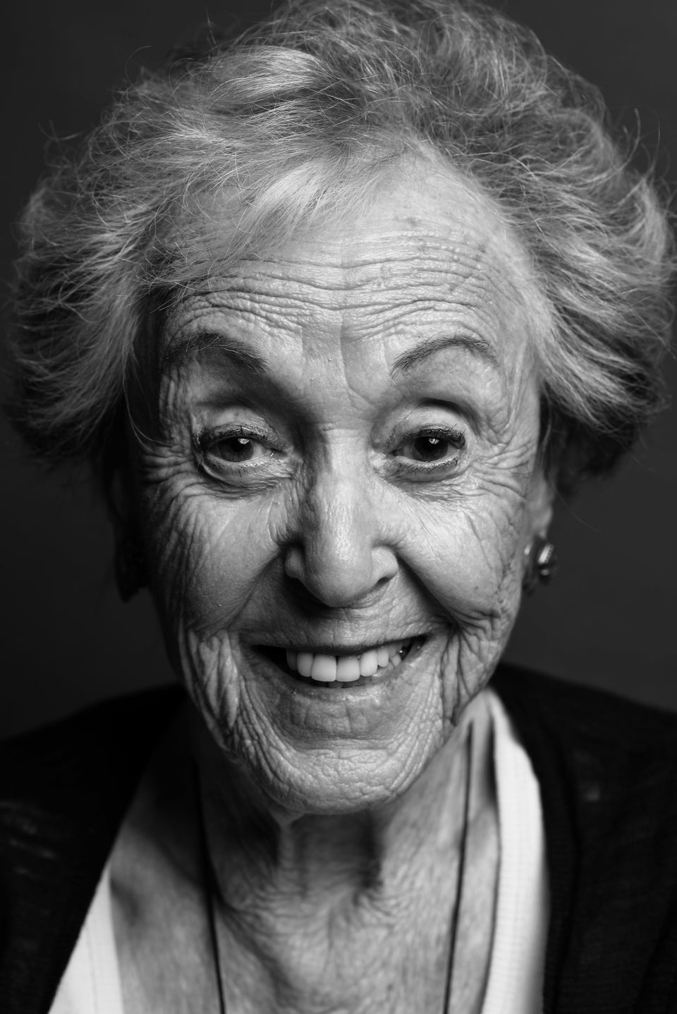 Photo by Linda M, - Black and white portrait of an elderly woman with gray  hair