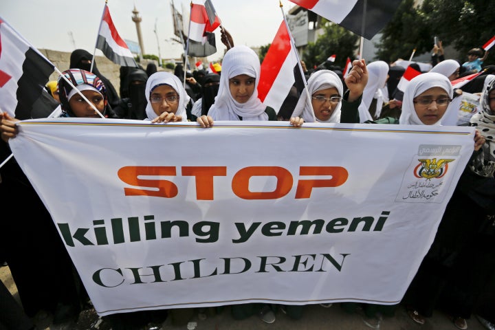 The United Nations announced Monday that it had removed the Saudi-led Yemen coalition from its child rights blacklist.