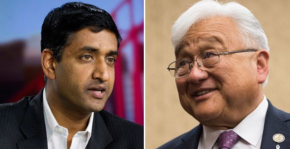 Democrats Ro Khanna and Rep. Mike Honda are once again battling to represent California's 17th District.