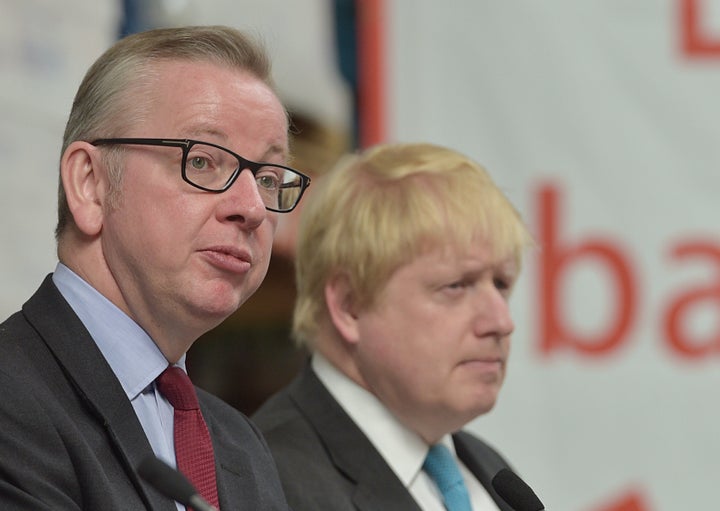 Michael Gove and Boris Johnson