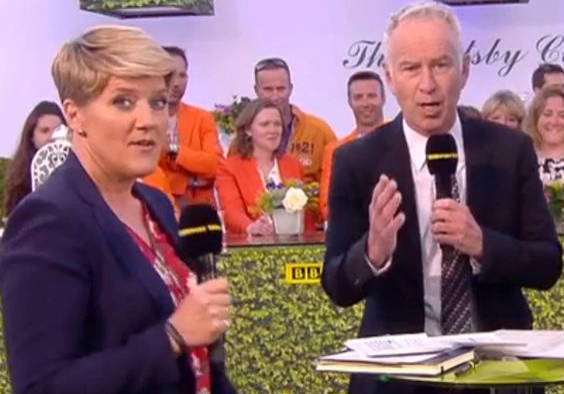 Clare Balding's 'Wimbledon 2Day' didn't go down well with tennis fans