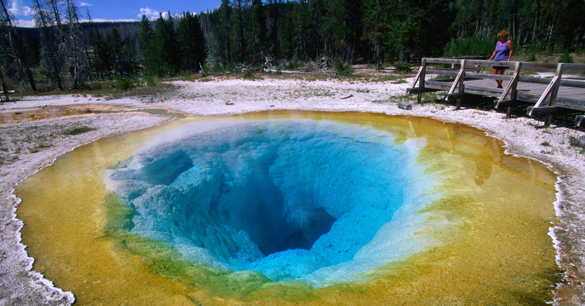 Web a yellowstone national park ranger is seen standing near a road wiped out by flooding along the gardner river the week before, near gardiner, mont., june 19, 2022. Yellowstone Says 'No Remains Left To Recover' Of Visitor Who Fell Into