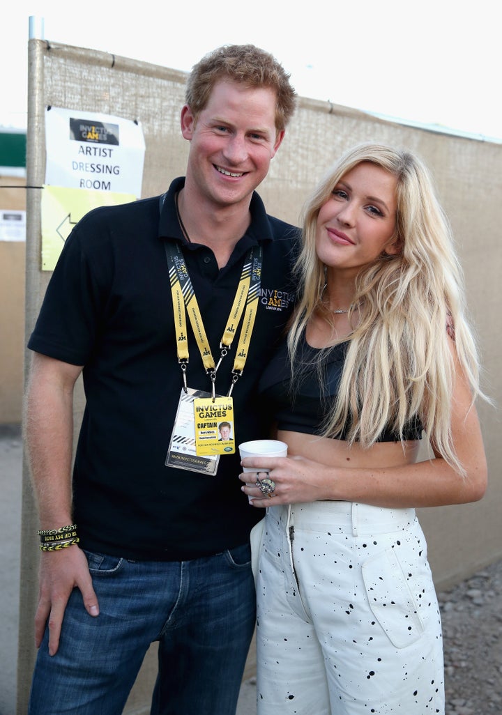 <strong>Prince Harry and Ellie Goulding</strong>