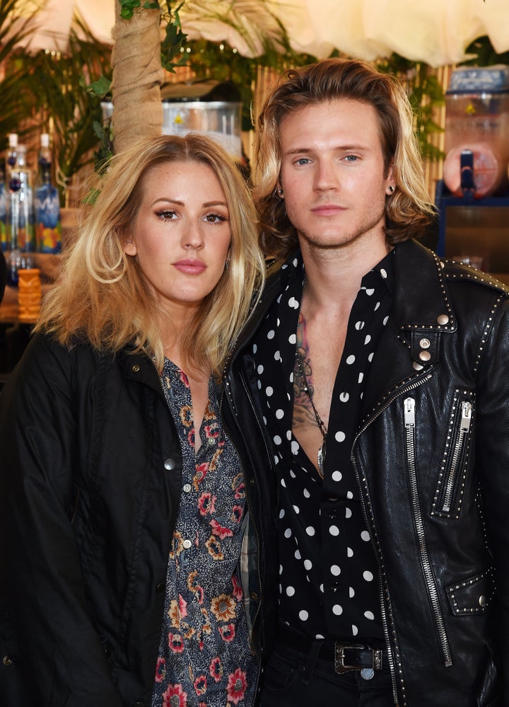 Ellie split from Dougie Poynter last year