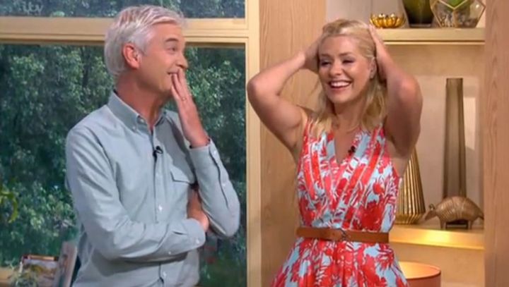 Phillip Schofield and Holly Willoughby completely lost it on 'This Morning'